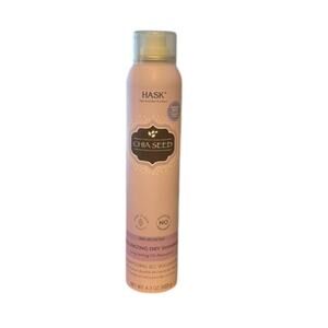 Hask Chia Seed Volumizing Dry Shampoo 4.3 fl oz Long Lasting Oil Absorption New